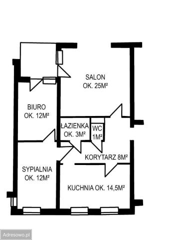 Mieszkanie 3-pokojowe Lublin Rury, ul. Gliniana. Zdjęcie 20