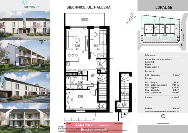 Mieszkanie 3-pokojowe Siechnice. Zdjęcie 6