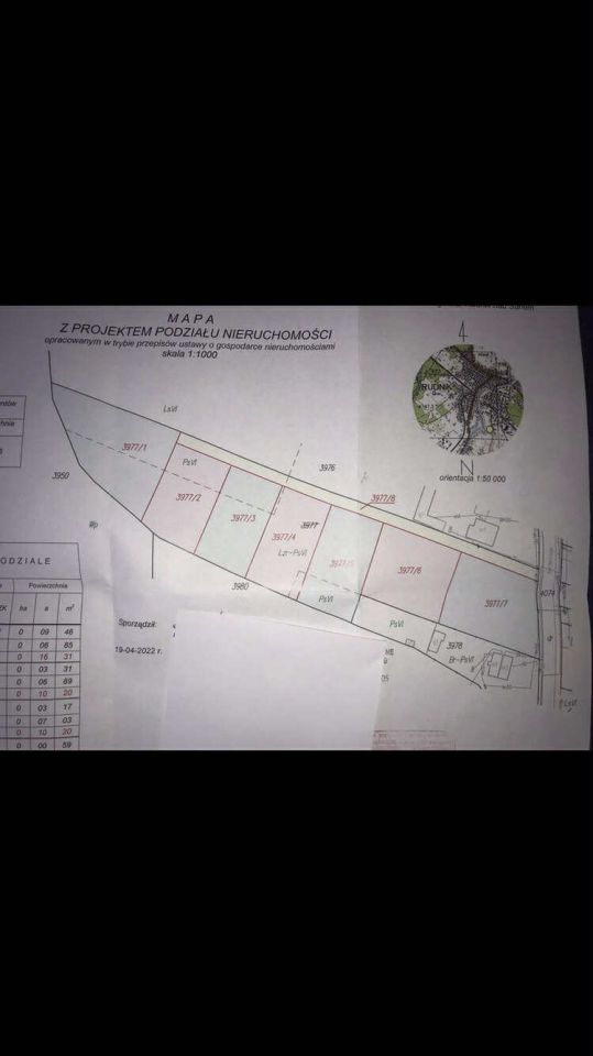 Działka budowlana Rudnik nad Sanem, ul. ks. Augustyna Kordeckiego. Zdjęcie 4