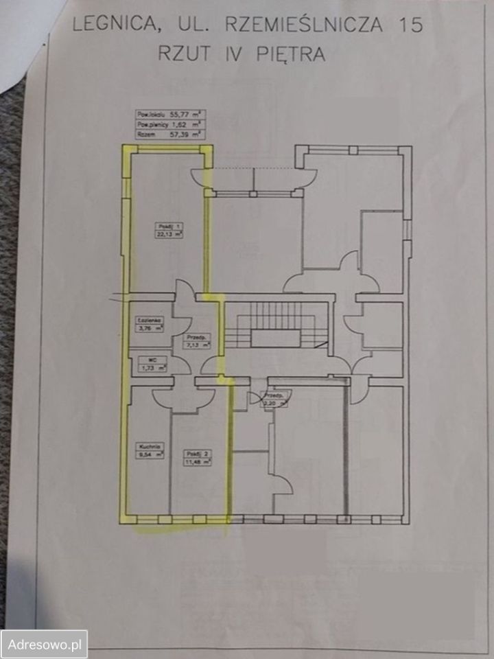 Mieszkanie 2-pokojowe Legnica Centrum, ul. Rzemieślnicza. Zdjęcie 8
