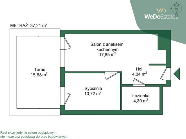 Mieszkanie 2-pokojowe Warszawa Bielany, ul. Lekka. Zdjęcie 13