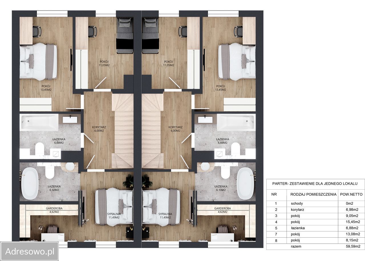 dom szeregowy, 4 pokoje Walendów, ul. Ogrody Walendów. Zdjęcie 16