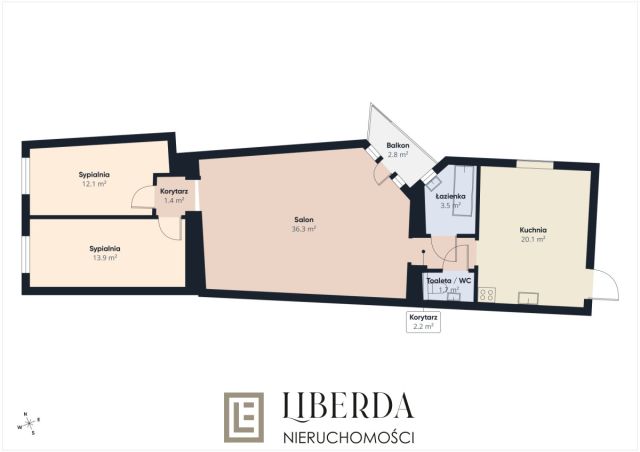 Mieszkanie 3-pokojowe Radom Śródmieście, ul. Nowogrodzka. Zdjęcie 15