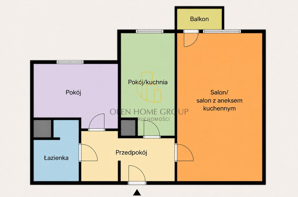 Mieszkanie 3-pokojowe Wrocław Nowy Dwór, ul. Budziszyńska. Zdjęcie 2