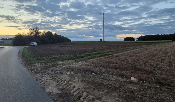 Działka inwestycyjna Gliśnica