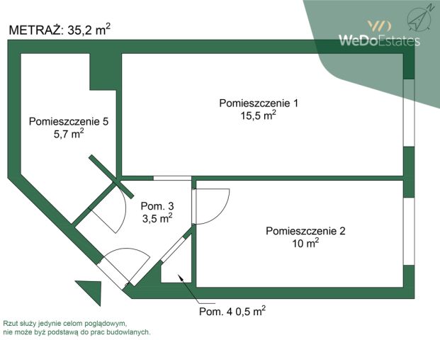 Mieszkanie 2-pokojowe Warszawa Bielany, ul. Heroldów. Zdjęcie 11