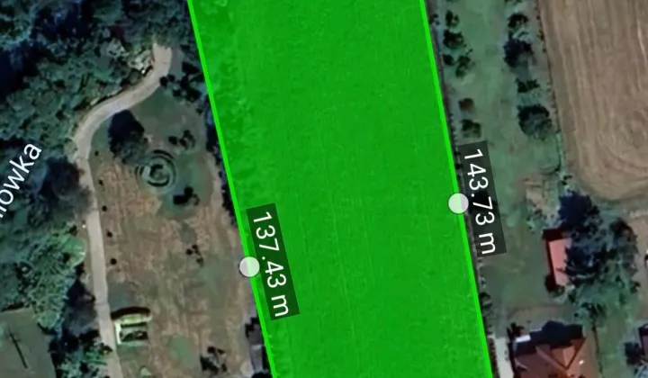 Działka rolno-budowlana Golędzinów, ul. Zielona