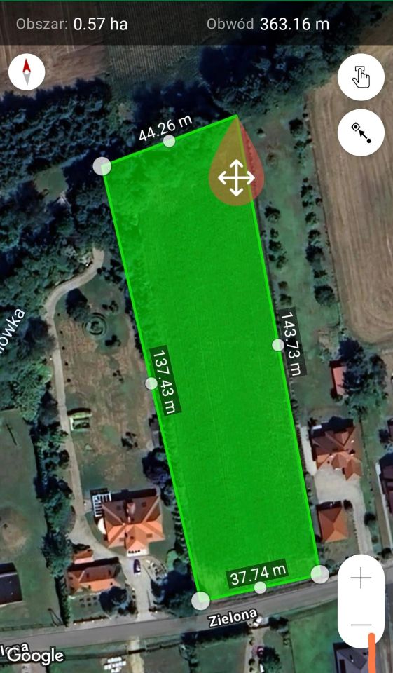 Działka rolno-budowlana Golędzinów, ul. Zielona. Zdjęcie 1