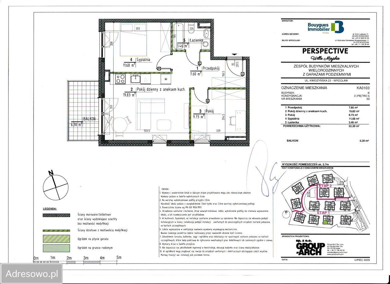 Mieszkanie 3-pokojowe Wrocław Psie Pole, ul. Kwidzyńska. Zdjęcie 18