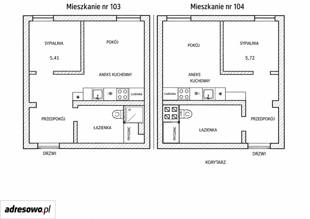 Mieszkanie 2-pokojowe Gdańsk Brzeźno, ul. Dworska. Zdjęcie 13