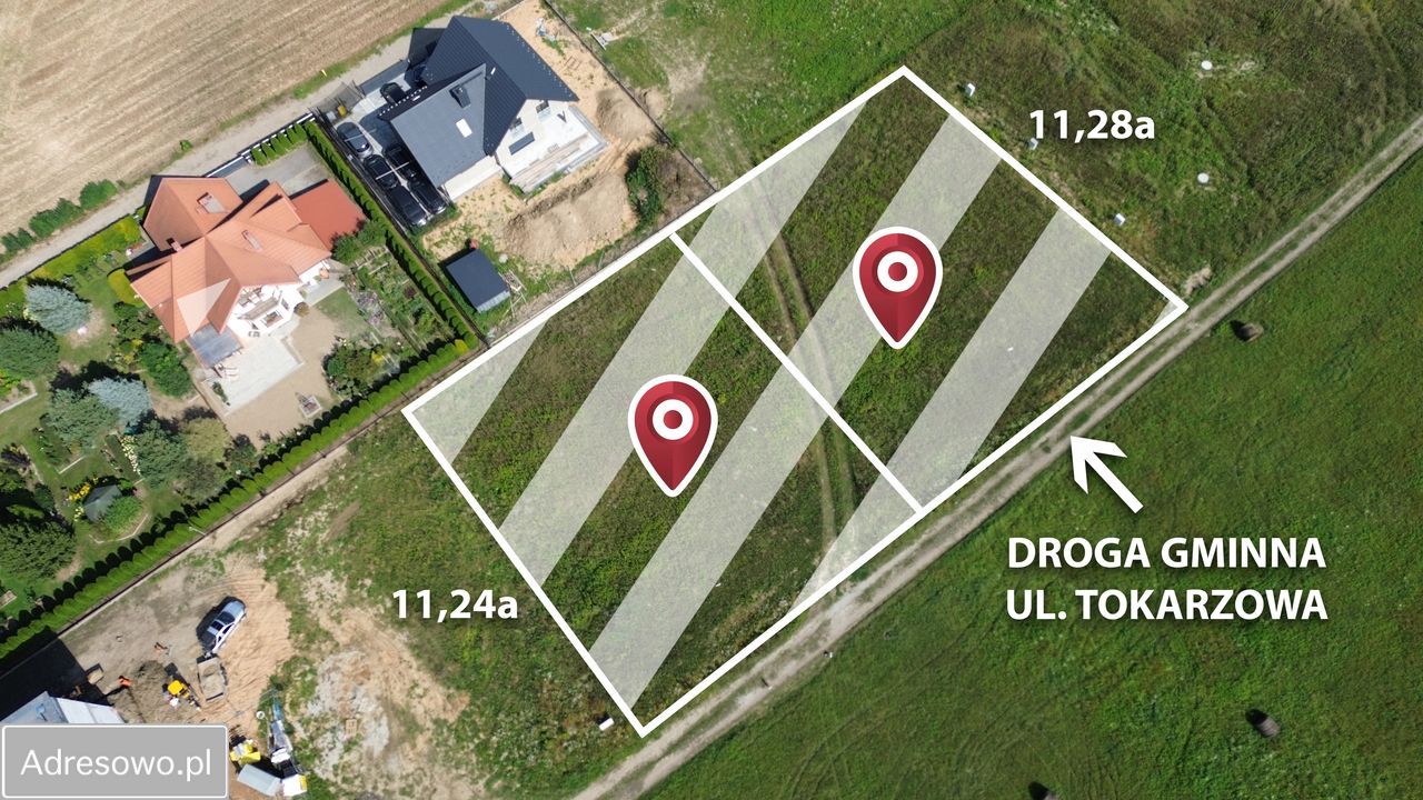Działka budowlana Mała Wieś, ul. Tokarzowa. Zdjęcie 4