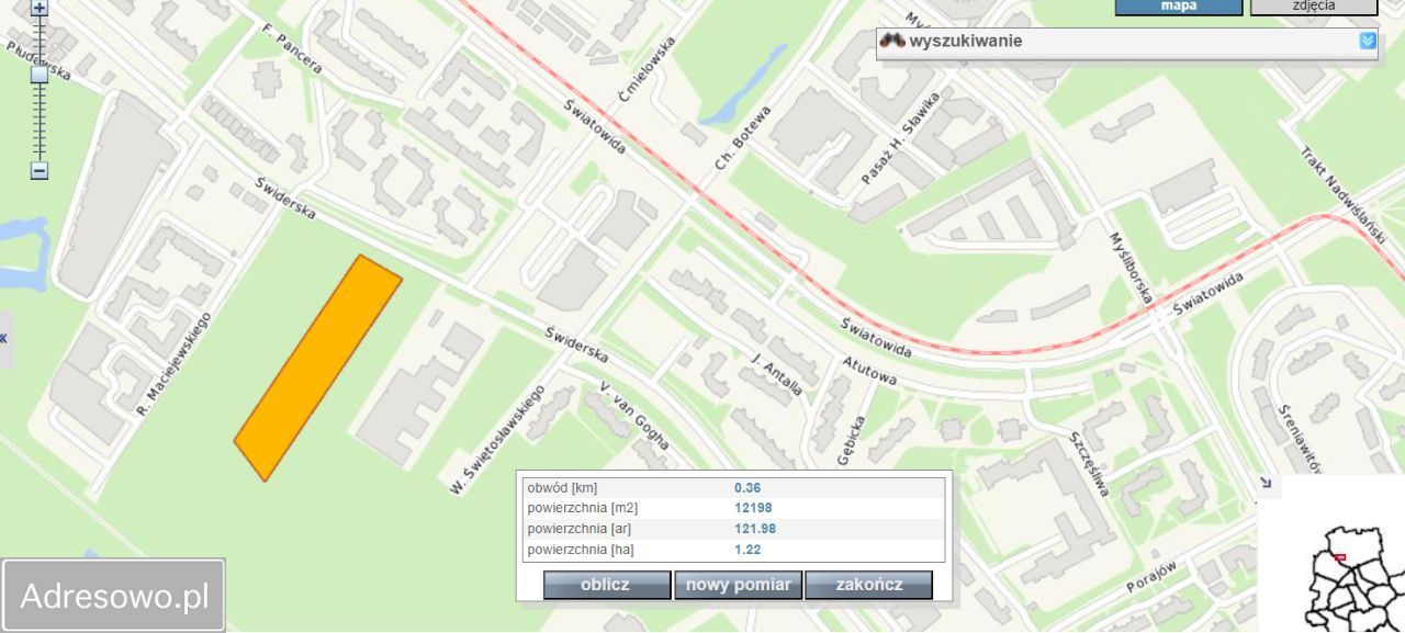 Działka inna Warszawa Białołęka, ul. Świderska. Zdjęcie 4