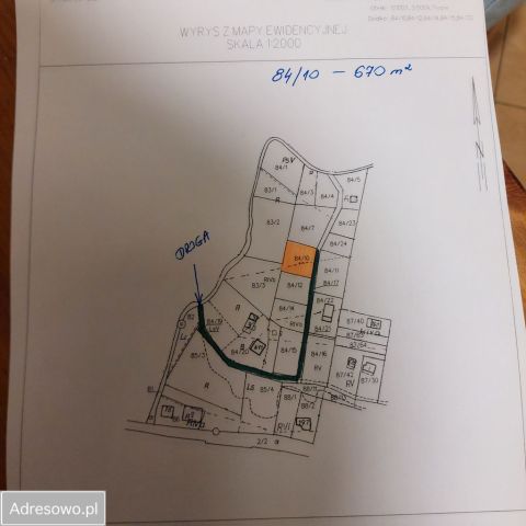 Działka budowlana Tropie. Zdjęcie 1