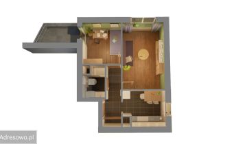 Mieszkanie 2-pokojowe Kraków Borek Fałęcki, ul. Zdunów