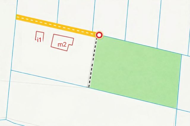 Działka budowlana Radlin Biertułtowy, ul. Gabriela Narutowicza. Zdjęcie 1