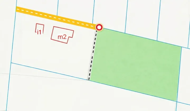 Działka budowlana Radlin Biertułtowy, ul. Gabriela Narutowicza