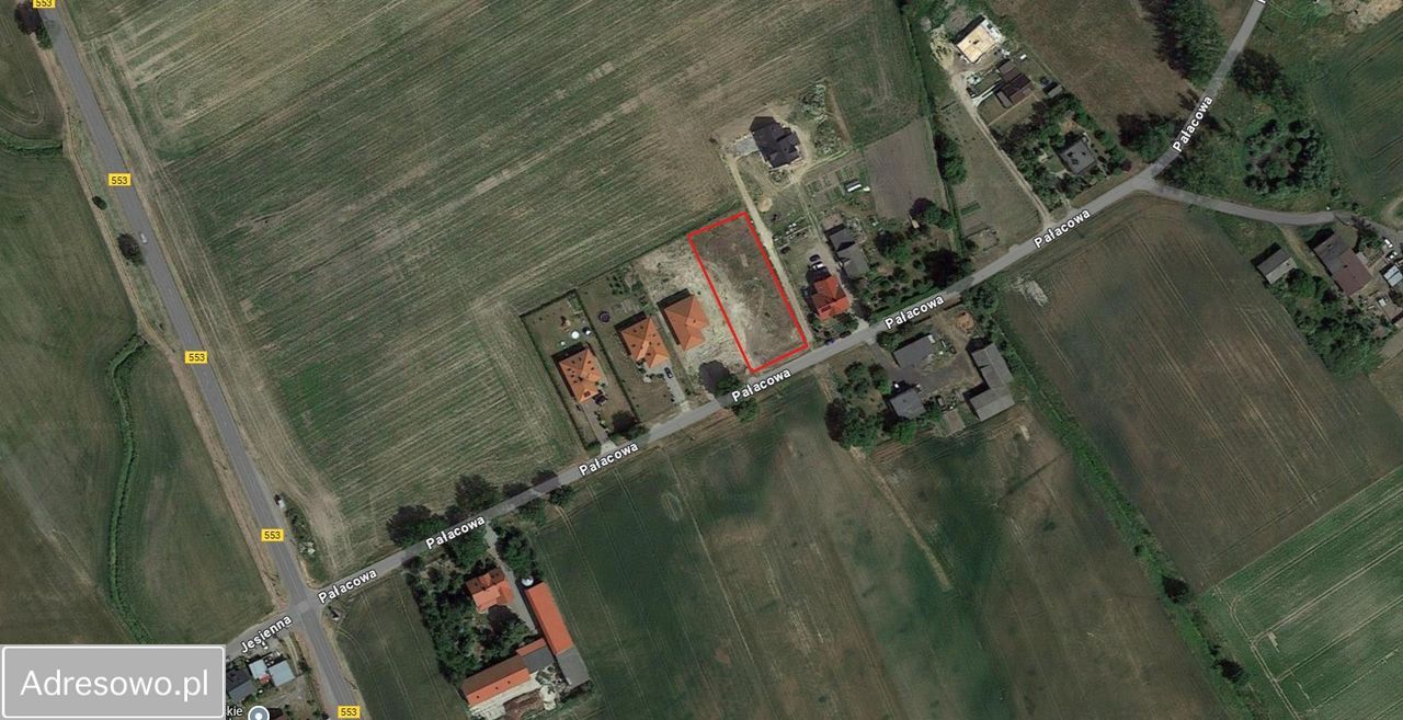Działka budowlana Dębiny, ul. Pałacowa. Zdjęcie 2
