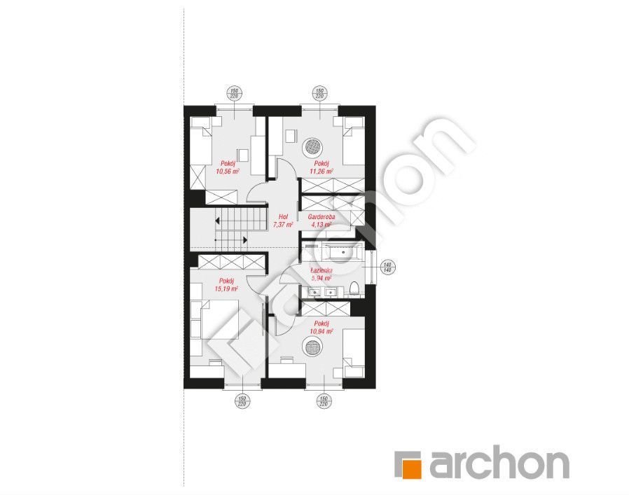 bliźniak, 5 pokoi Banino. Zdjęcie 10