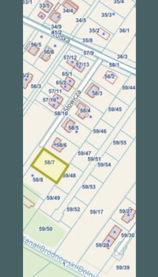 Działka budowlana Wola Aleksandra, ul. Słowicza. Zdjęcie 5