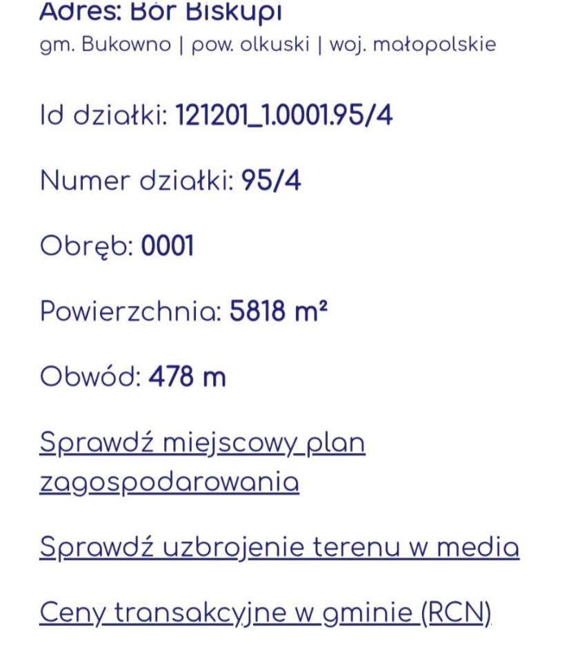 Działka rolno-budowlana Bukowno Pszeń. Zdjęcie 2