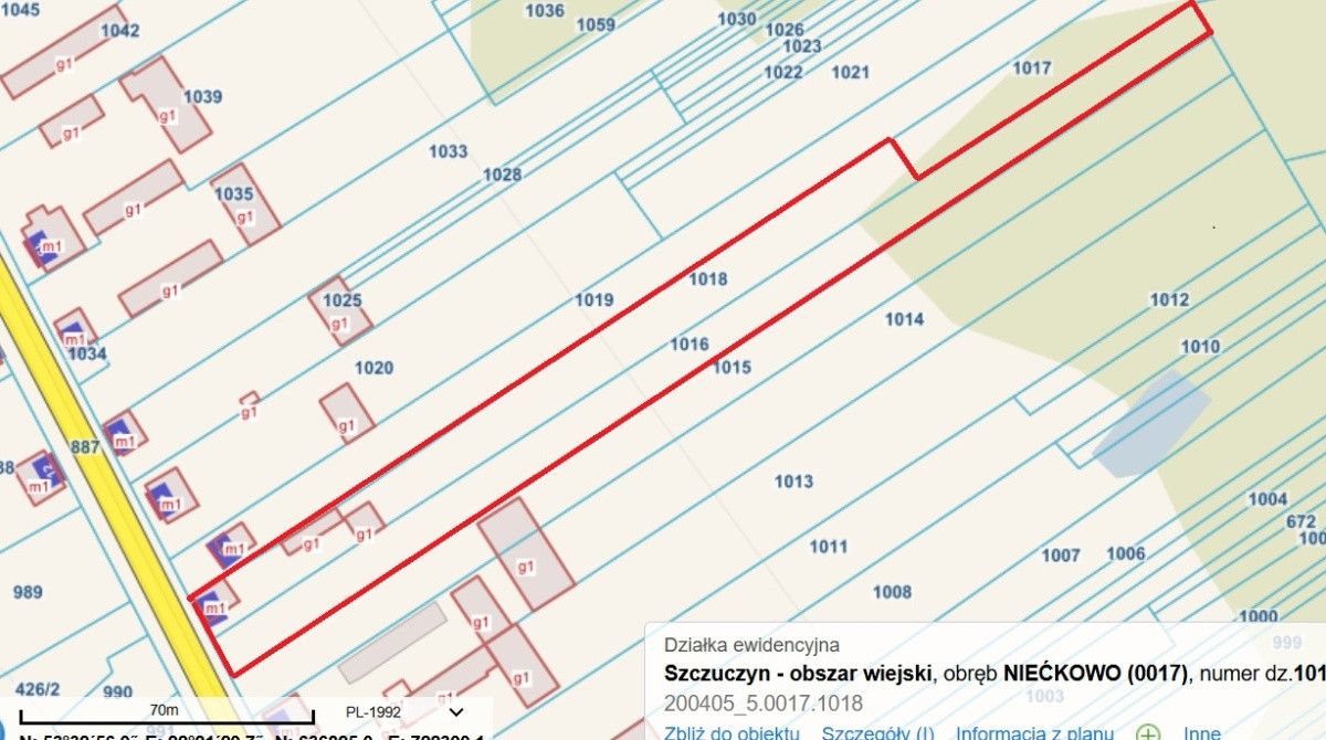 Działka rolno-budowlana Niećkowo. Zdjęcie 2