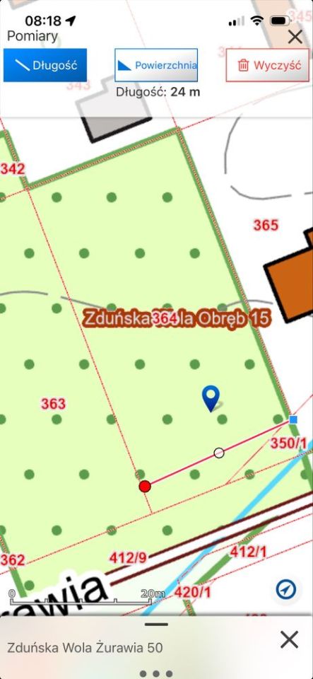 Działka budowlana Zduńska Wola. Zdjęcie 3