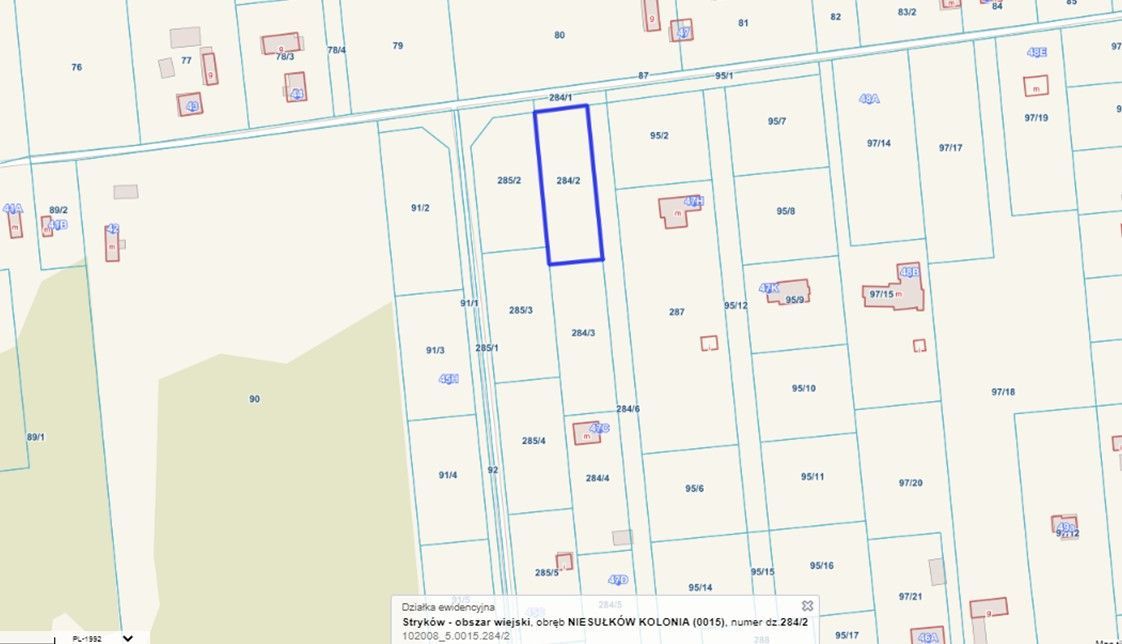 Działka budowlana Niesułków-Kolonia. Zdjęcie 6