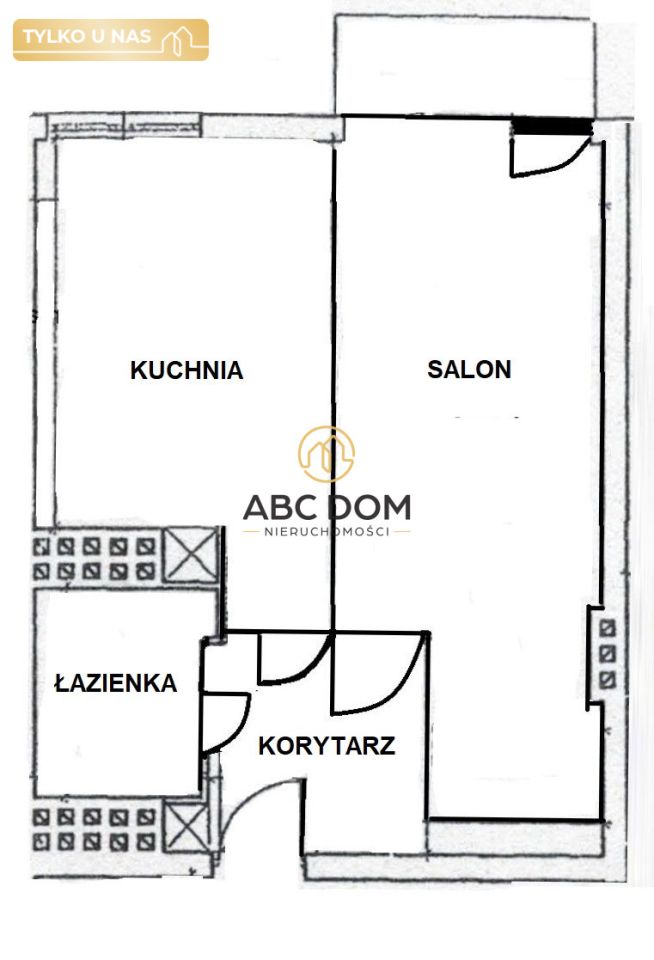 Mieszkanie 1-pokojowe Pruszcz Gdański, ul. Jarosława Dąbrowskiego. Zdjęcie 12
