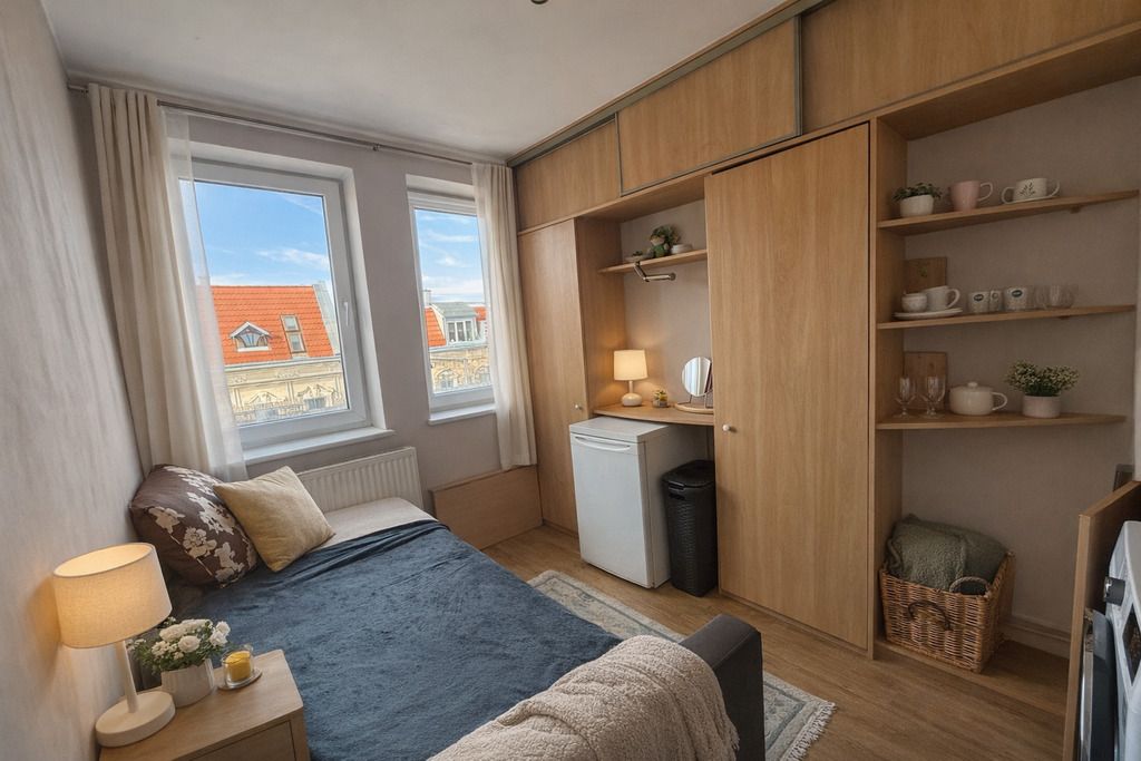 Mieszkanie 1-pokojowe Szczecin, ul. Bolesława Śmiałego. Zdjęcie 2