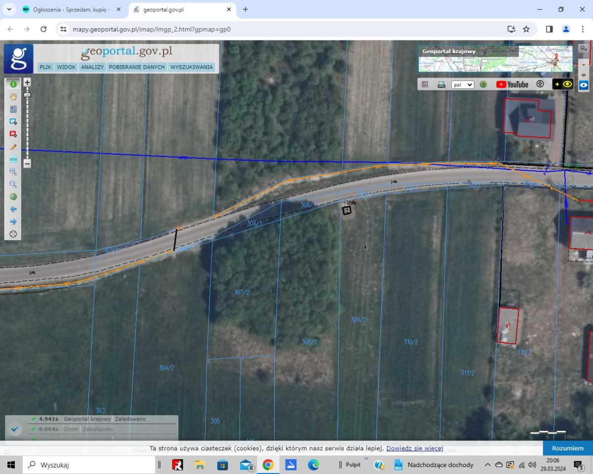 Działka rolna Ponikiew Mała. Zdjęcie 2