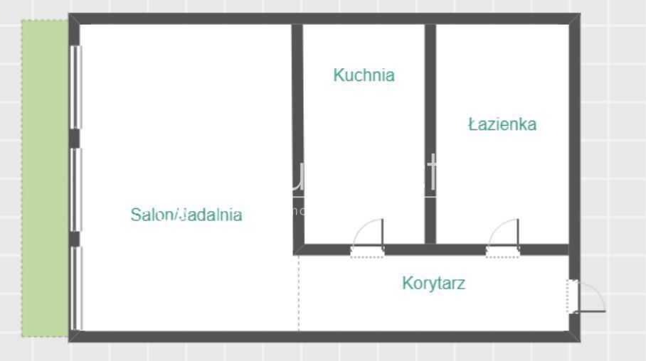Mieszkanie 1-pokojowe Łódź Górna, ul. Stocka. Zdjęcie 4