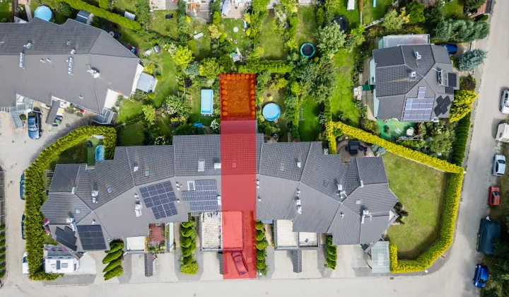 dom szeregowy, 4 pokoje Niepołomice, ul. Lawendowa