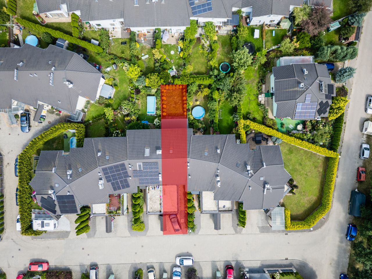 dom szeregowy, 4 pokoje Niepołomice, ul. Lawendowa. Zdjęcie 1