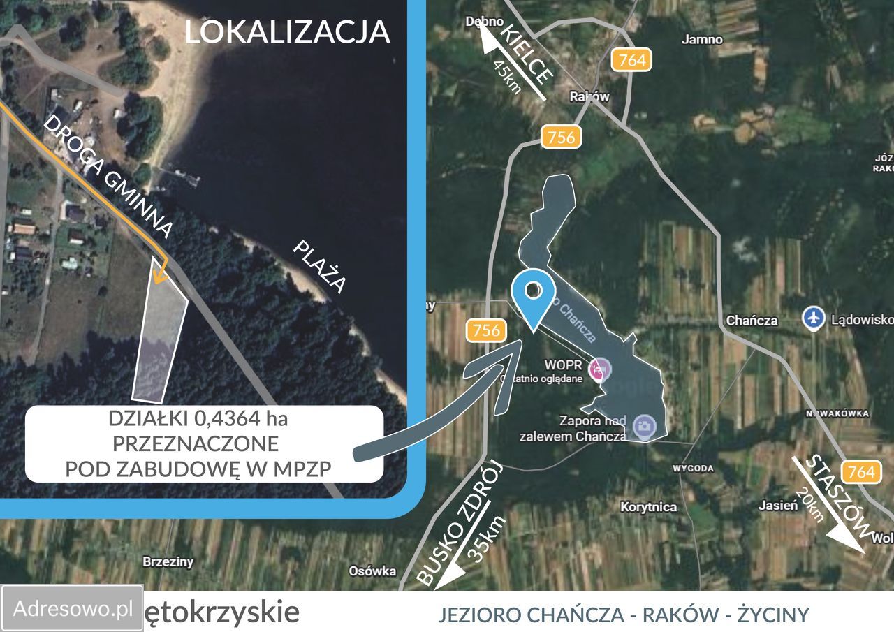 Działka budowlana Życiny. Zdjęcie 2