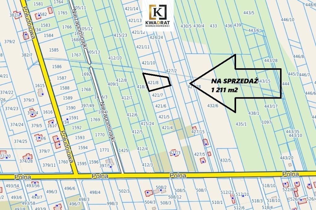 Działka budowlana Dębe Wielkie, ul. Polna. Zdjęcie 1