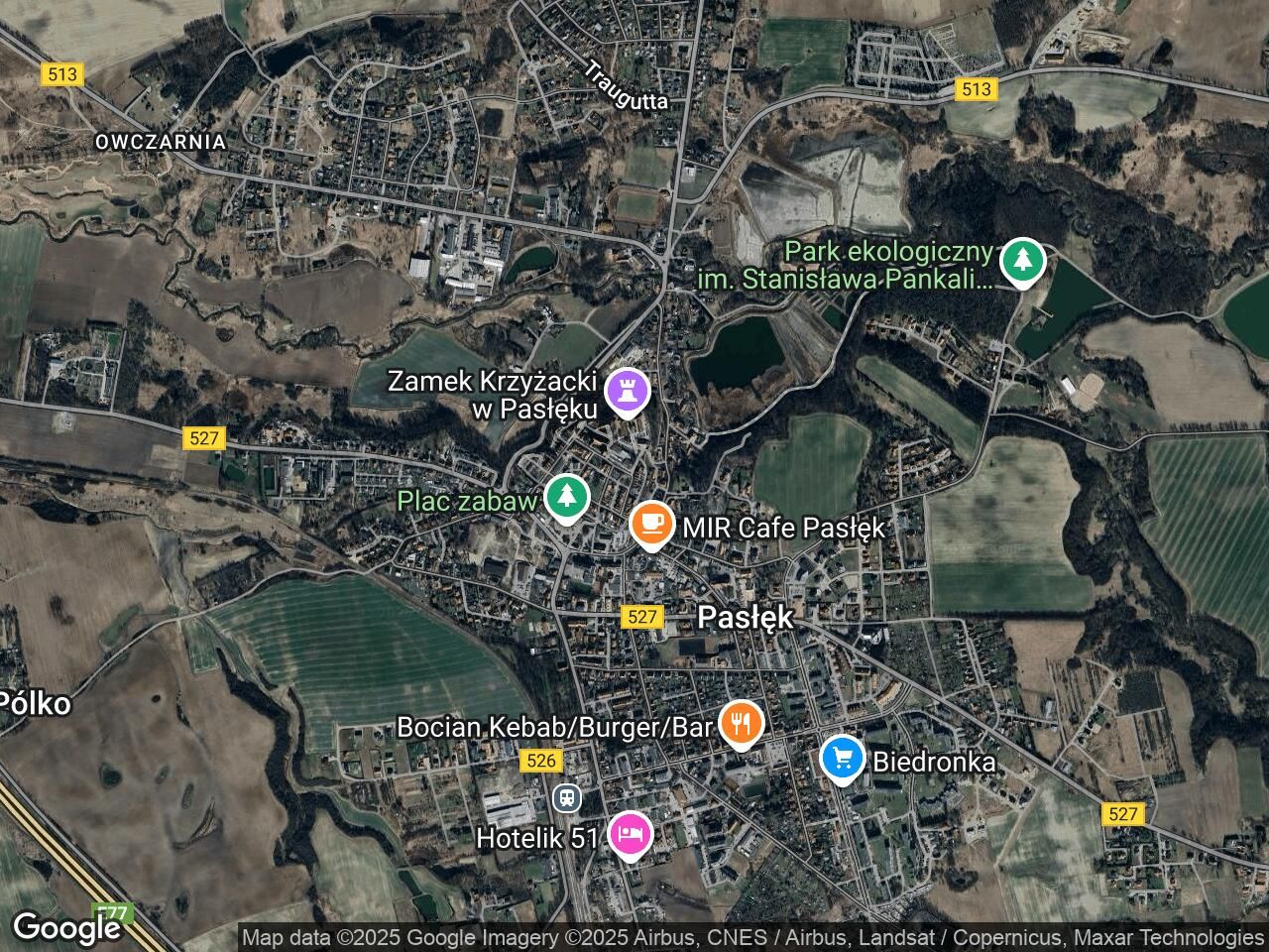 kamienica, 9 pokoi Pasłęk, ul. Kościuszki