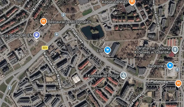 Mieszkanie 2-pokojowe Gdańsk Orunia Górna, ul. Platynowa