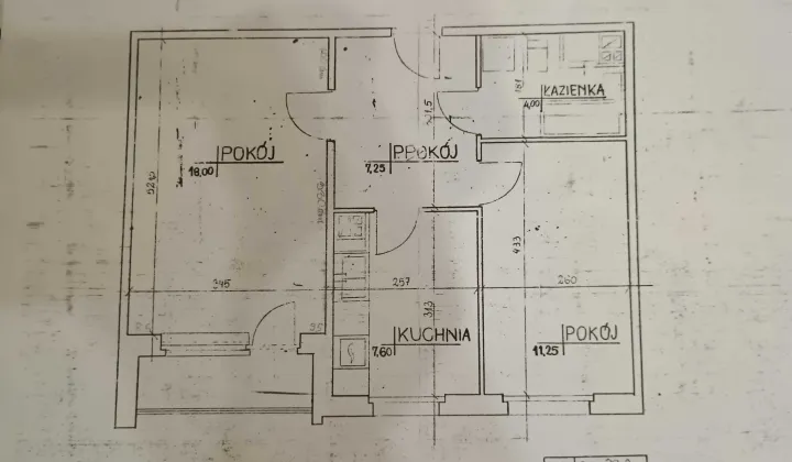 Mieszkanie 2-pokojowe Poznań Dębiec, os. Dębina