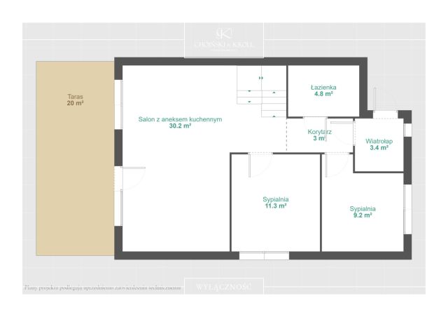 bliźniak, 5 pokoi Siekierki Wielkie, ul. Grabowa. Zdjęcie 17