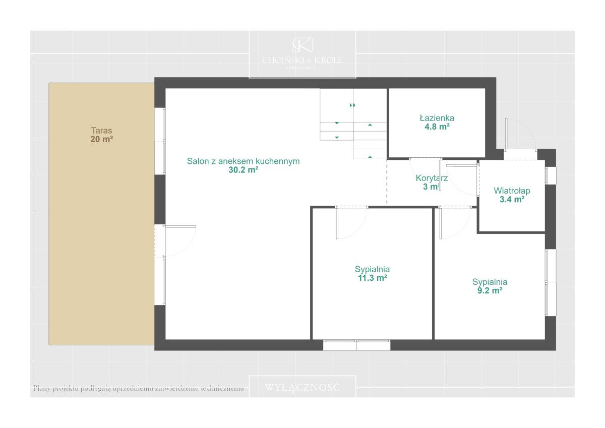 bliźniak, 5 pokoi Siekierki Wielkie, ul. Grabowa. Zdjęcie 17