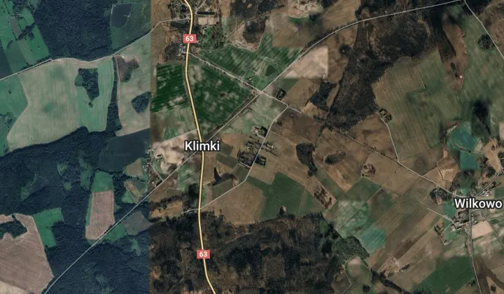 Działka rolna Klimki