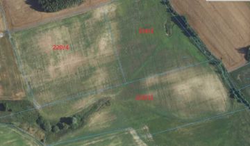 Działka rolna Zawidy