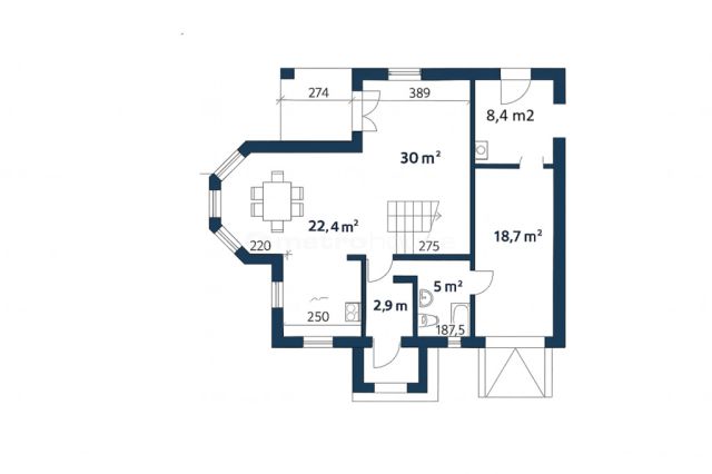 dom wolnostojący, 5 pokoi Stare Załubice. Zdjęcie 15