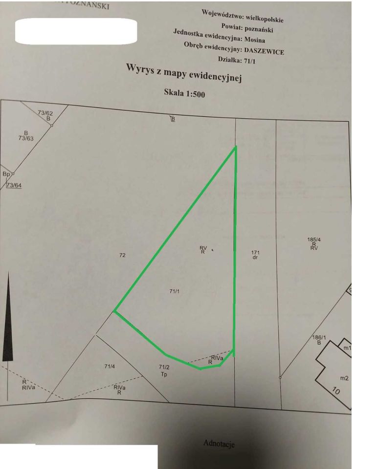 Działka budowlana Daszewice. Zdjęcie 2
