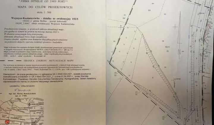 Działka budowlana Wojszyce