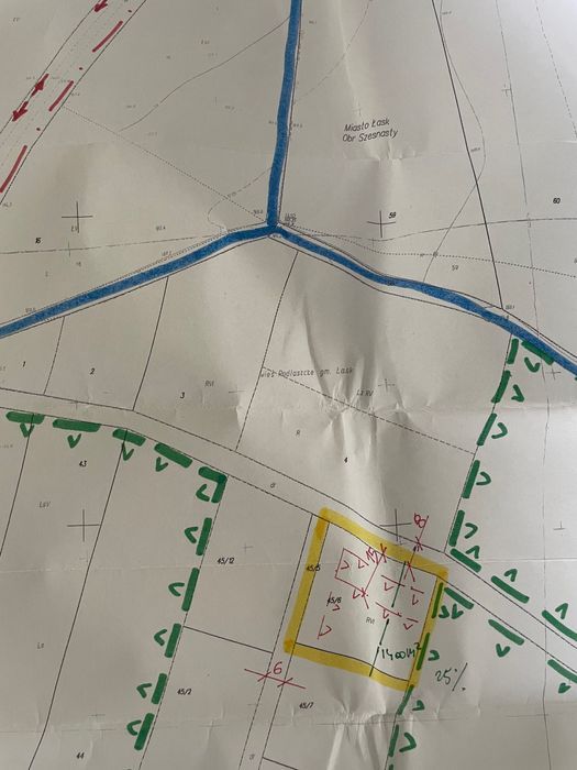 Działka budowlana Podłaszcze. Zdjęcie 3