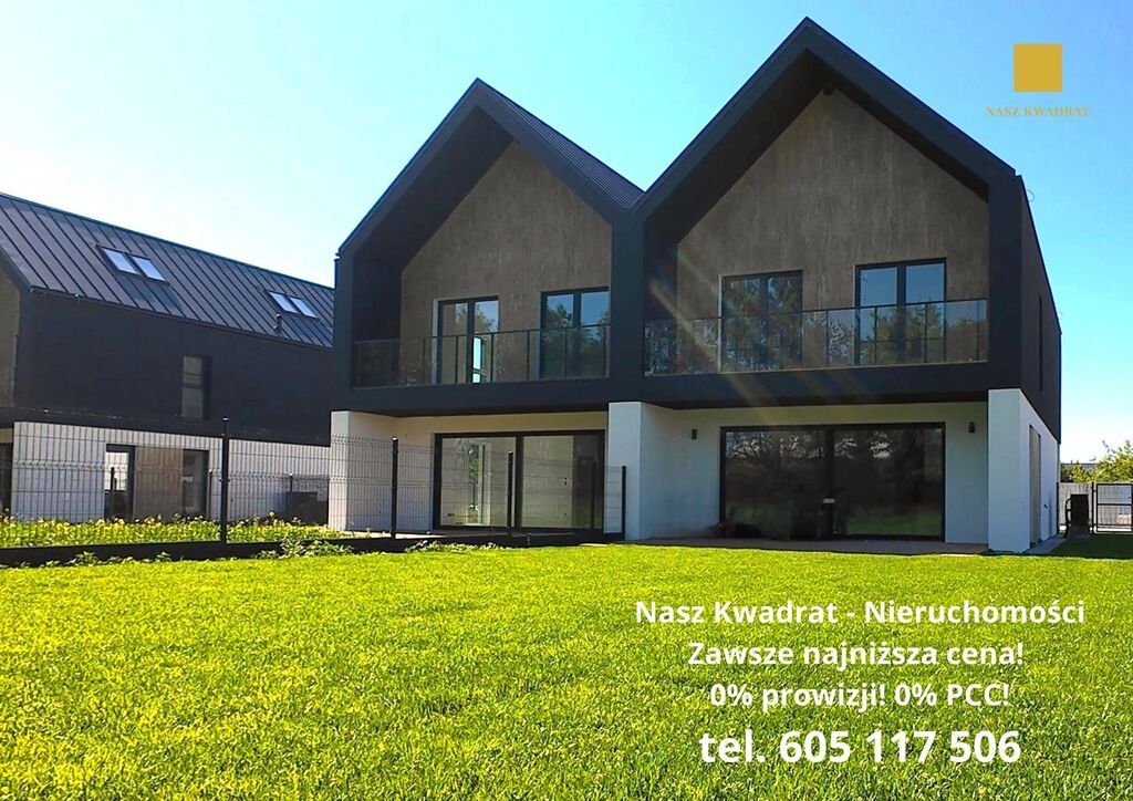 bliźniak, 6 pokoi Łódź Nowosolna