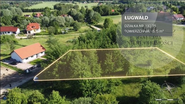 Działka budowlana Ługwałd. Zdjęcie 3