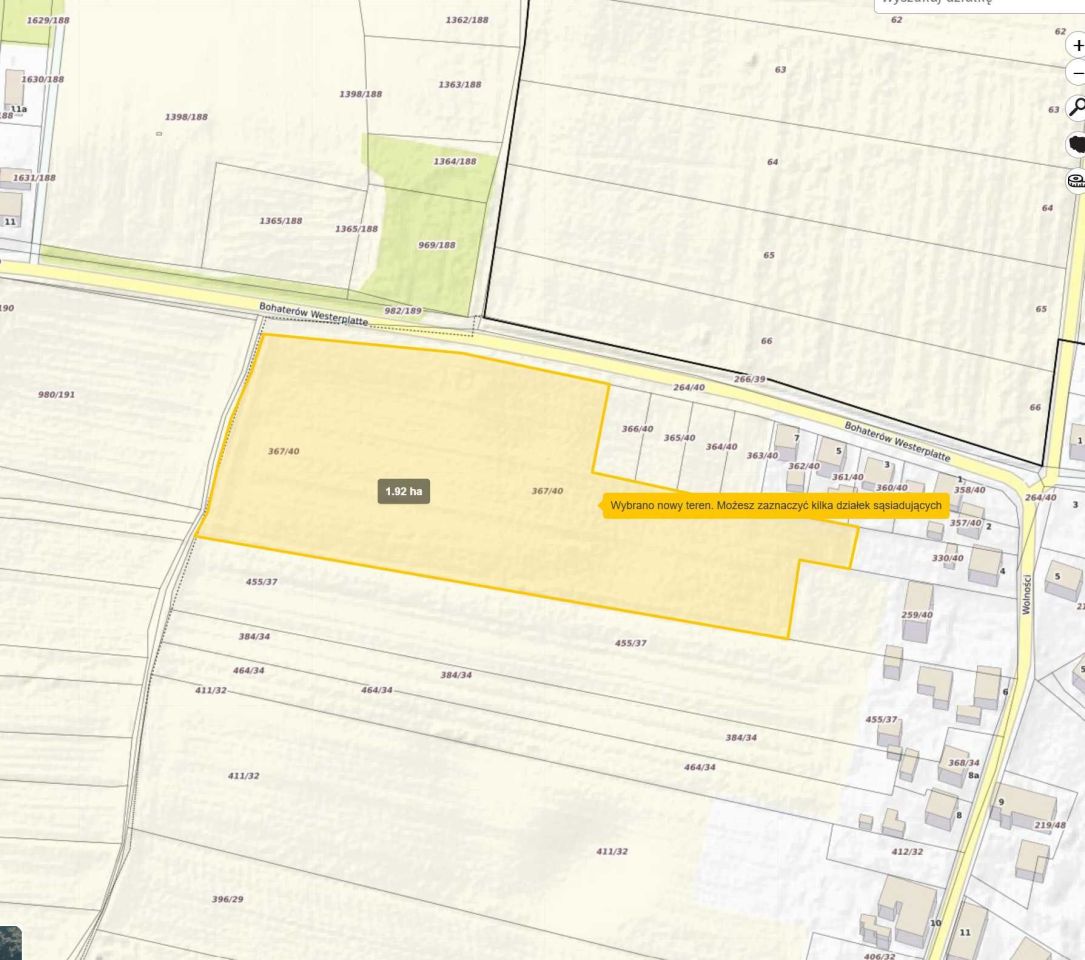 Działka rolna Laryszów. Zdjęcie 2