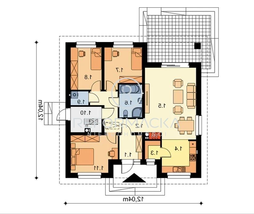 dom wolnostojący, 4 pokoje Wiśniowa. Zdjęcie 14